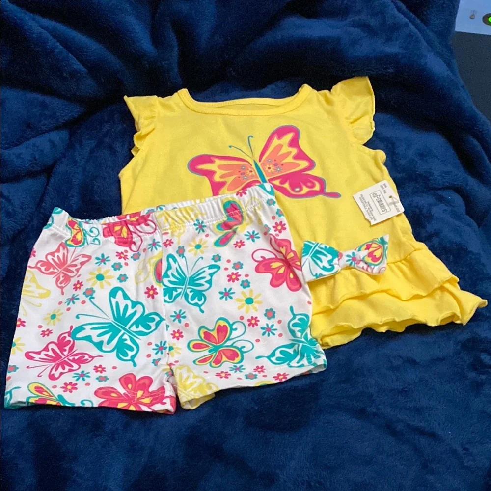 Colorful Butterfly Toddler Set - Picture 6 of 8